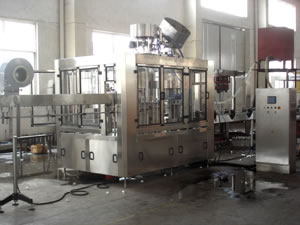 Linha de Produção para Águas e Bebidas