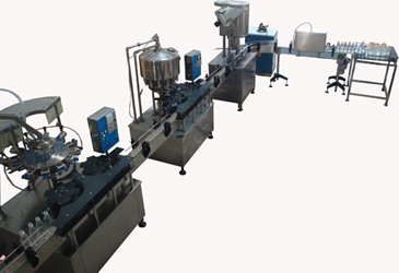 Máquina de Enchimento para Garrafas de Plástico e de Vidro
