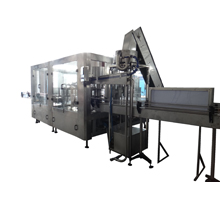 Máquina para lavagem, enchimento e selagem de garrafas 3-10 L