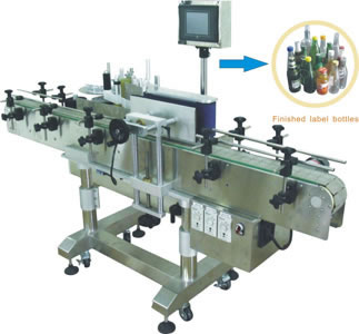 Máquina de Rotulagem para Garrafas Redondas