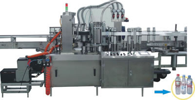 Máquina de Rotulagem com Aplicação de Cola Quente Derretida